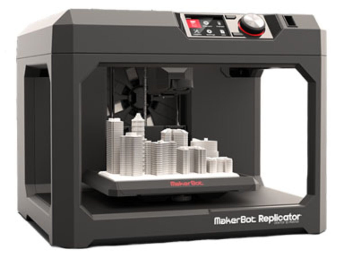 Foto da Impressora Makerbot Replicator Plus